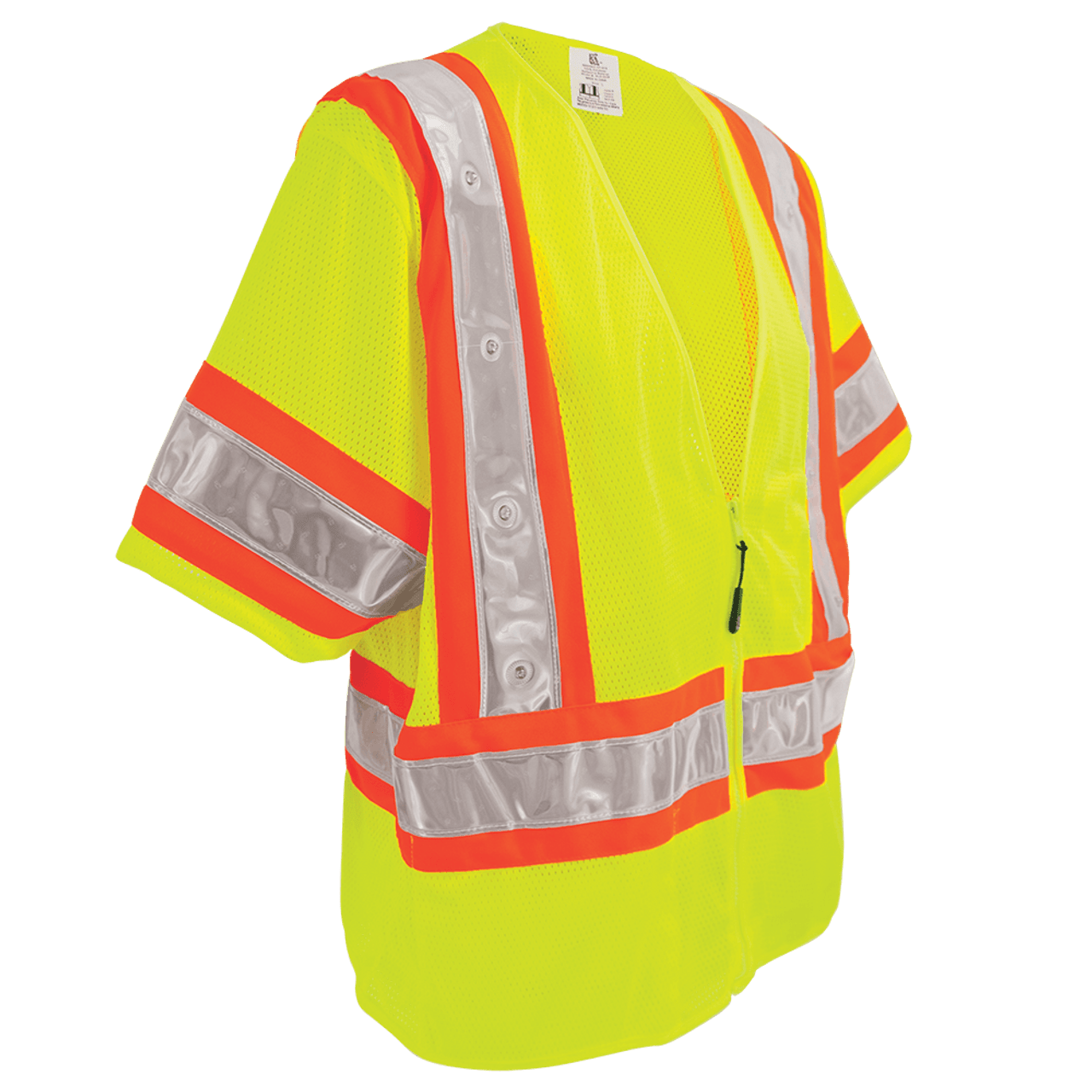 FrogWear® HV Lightweight Mesh Safety LED Vest - GLO-12LED