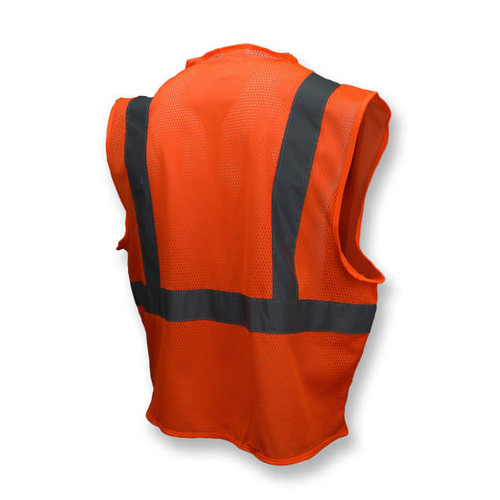 Radians SV2OM Economy Type R Class 2 Mesh Safety Vest (ORANGE)