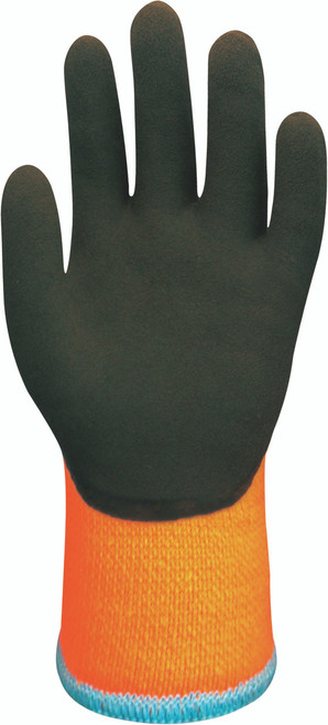 Wonder Grip WG-380 Thermo Double Latex Coated Hi Vis Gloves
