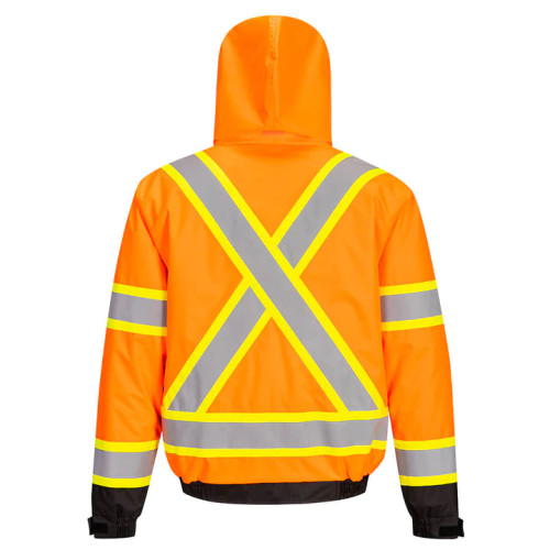 Portwest CA160OBR - Hi-Vis X BackInsulated  Bomber Jacket