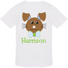 Personalized Boys Chocolate Bunny Graphic Tee