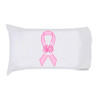 Personalized Pink Awareness Graphic Pillowcase