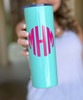 Monogrammed Stainless Steel Skinny Tumbler