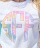 Pastel Tie Dye Monogrammed T-Shirt