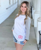 Monogrammed Raglan Tee