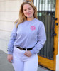 Monogrammed Long Sleeve Tee Shirt