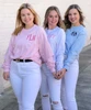 Monogrammed Long Sleeve Tee Shirt