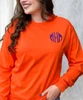 Monogrammed Long Sleeve Tee Shirt