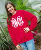 Full Monogrammed Crewneck Sweatshirt