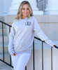 Monogrammed Ladies Eco-Fleece Sweatshirt