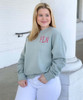 Monogrammed Pigment Dyed Crew Neck