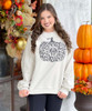 Monogrammed Leopard Pumpkin Tee