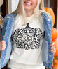 Monogrammed Leopard Pumpkin Tee