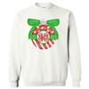 Monogrammed Stripes And Dots Ornament Graphic Tee Shirt