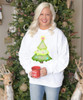 Monogrammed Pastel Christmas Tree T-Shirt