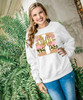 Monogrammed Leopard Brush Strokes Cross Graphic Shirt