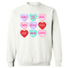 Christian Conversation Hearts Graphic Tee