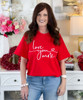 love you more tee