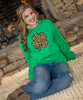 Leopard Shamrock T-Shirt - Irish Green