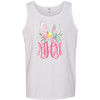 Monogrammed Easter Bunny Ears Graphic Tee