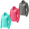 Monogrammed Microfleece Full Zip Jacket