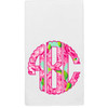 Scallop Lilly Monogram Graphic Beach Towel
