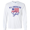 Monogrammed All American Girl Graphic Tee