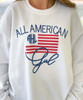 Monogrammed All American Girl Graphic Tee