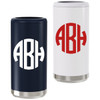 Monogrammed Patriotic Stainless Steel Skinny Can Cooler