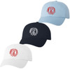 Monogrammed Patriotic Unstructured Cap