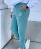 Monogrammed Pigment Dyed Fleece Joggers