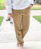 Monogrammed Pigment Dyed Fleece Joggers