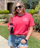 Monogrammed Patriotic Bella Canvas Tee