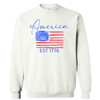 America Est 1776 Flag Graphic Tee