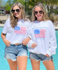 America Est 1776 Flag Graphic Tee