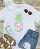 Monogrammed Lilly Pineapple Stainless Steel Tumbler