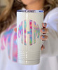 Unicorn Monogram Stainless Steel Tumbler