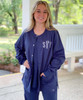 Monogrammed WonderWink Ladies WorkFlex Snap Scrub Jacket