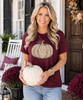 light leopard pumpkin model image maroon