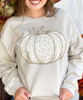 Light Leopard Pumpkin Graphic Tee Shirt