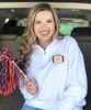 Monogrammed Embroidered Football Quarter Zip Pullover