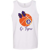 Monogrammed Basketball With Bow Graphic Tee Shirt