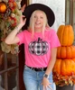 Black And White Plaid Pumpkin Shirt