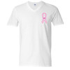Monogrammed Breast Cancer Ribbon Graphic Shirt
