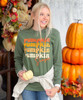 Pumpkin Season Stacked Graphic Tee Shirt