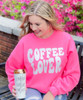 Coffee Lover Graphic Sweatshirt