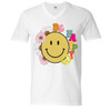 Be Happy Smiley Face Graphic Tee