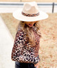 Totally Wild Animal Print Strap Panama Hat