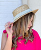 Keep Me Shaded Natural Straw Hat With Pearl Ban