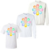 Monogrammed Colorful Daisy Graphic Shirt